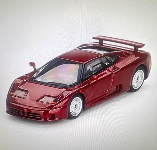 Bugatti eb110 diecast car - bugatti, gt