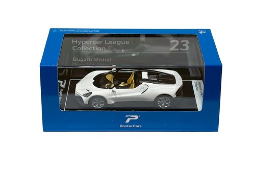 White bugatti mistral - mistral, kinsmart