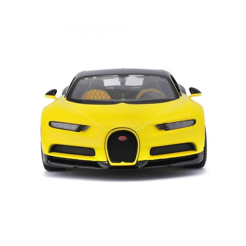 Bugatti chiron yellow - yellow, black