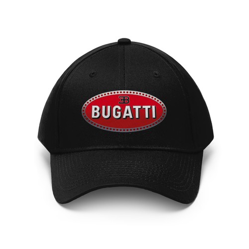 Bugatti racing black - racing, hat