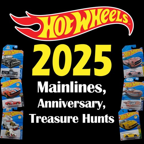 2025 hot wheels mainlines - hot,